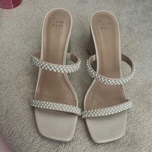 Bridal sandals